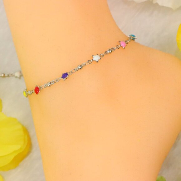 "Minimalist Anklet, Sleek & Modern Design, Women’s Fashion, YC110062-A - Picture 7 of 10